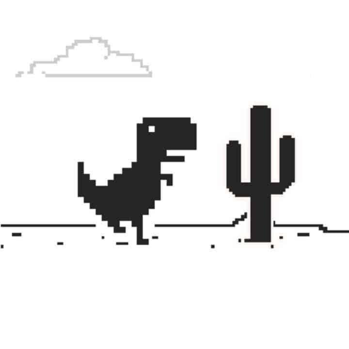 En este momento estás viendo Dinosaurio salta cactus